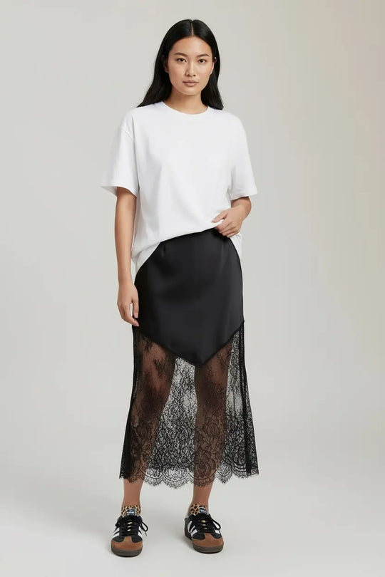 Bondi Lace Skirt - Beloved Boutique 