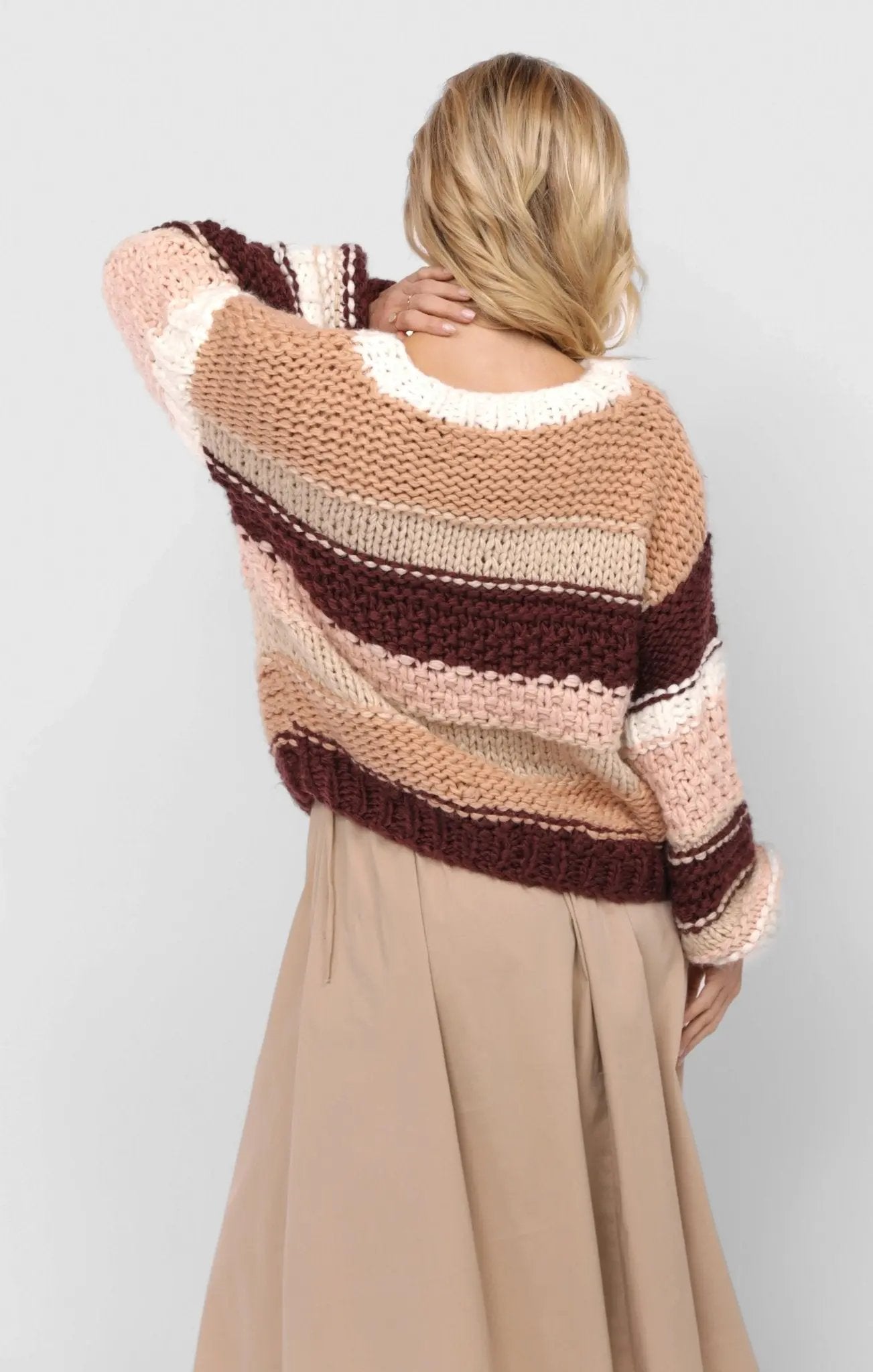 Bonnie Chunky Knit Sweater - Beloved Boutique