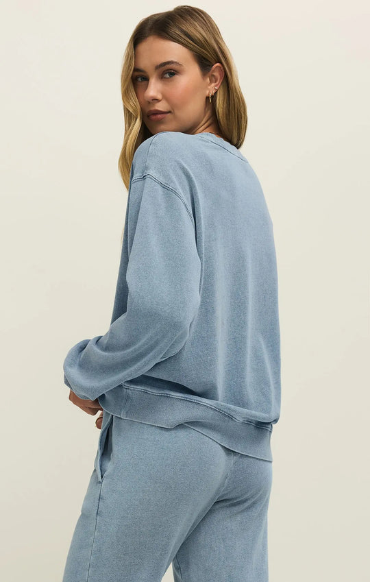 Boyfriend Denim Sweatshirt Z Supply