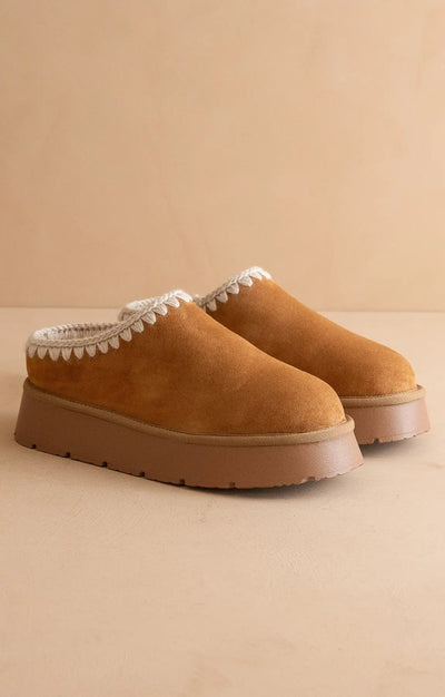 Brandi Platform Mule Slipper - Beloved Boutique