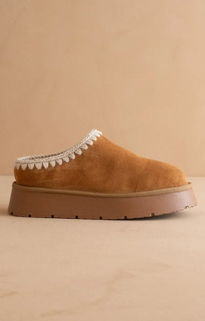 Brandi Platform Mule Slipper - Beloved Boutique