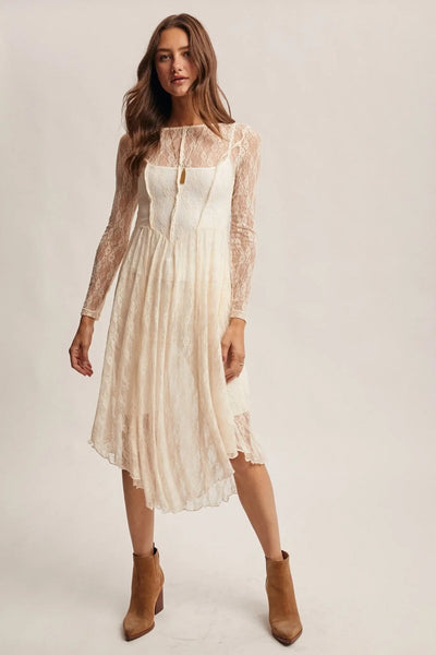 Cher Lace Dress - Beloved Boutique