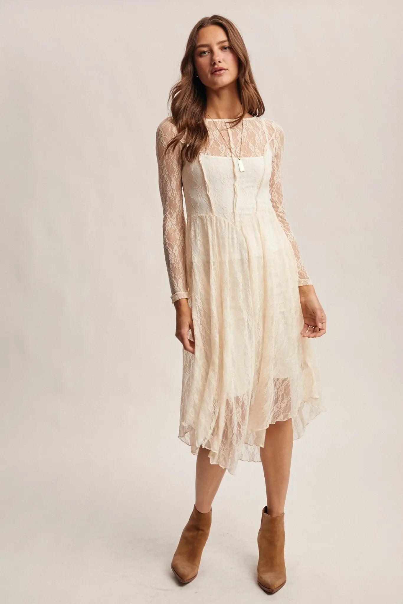 Cher Lace Dress - Beloved Boutique