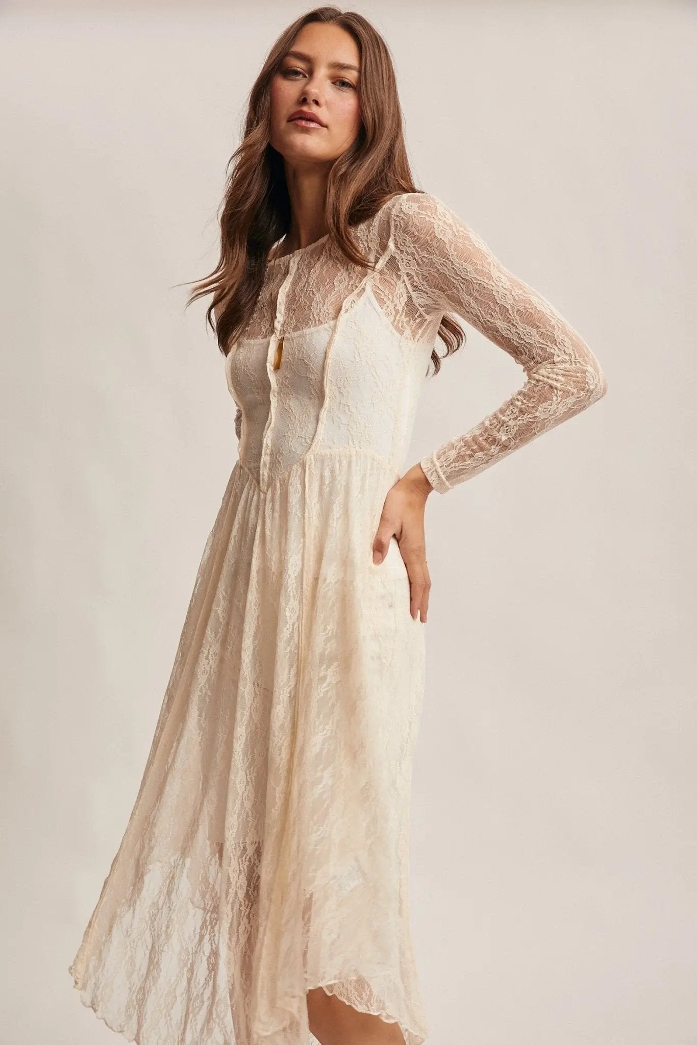 Cher Lace Dress - Beloved Boutique