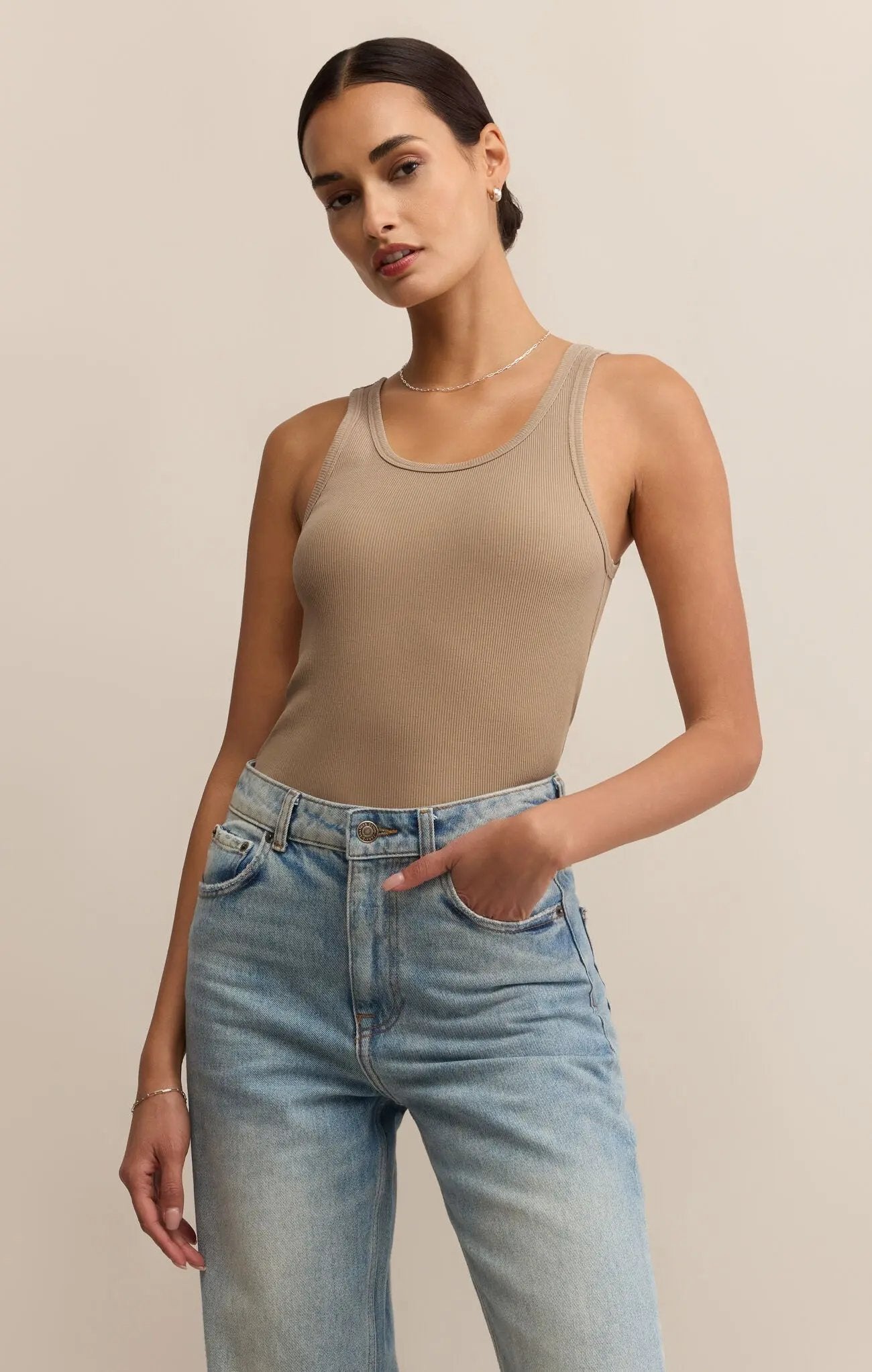 Classic Scoop Tank - Beloved Boutique