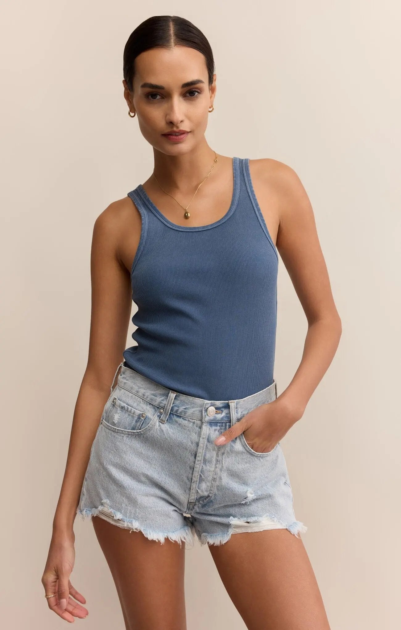 Classic Scoop Tank - Beloved Boutique