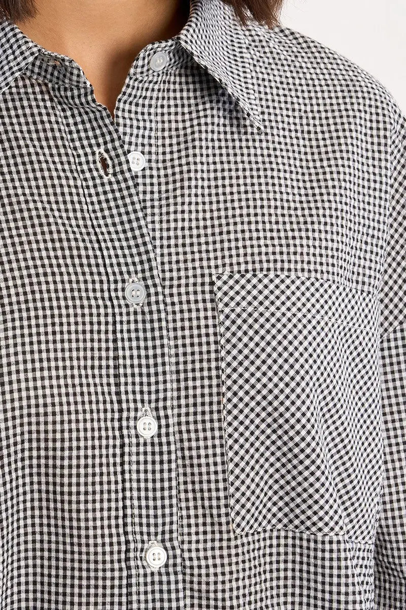 Cole Gingham Shirt - Beloved Boutique 