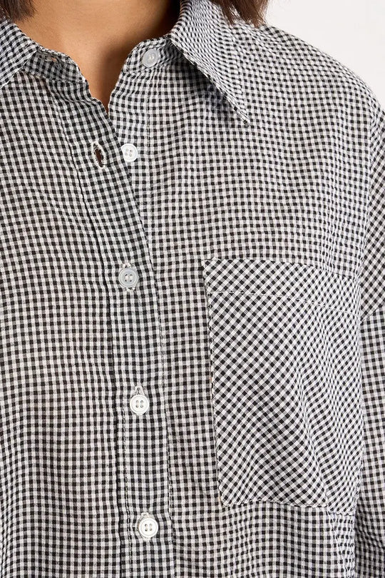 Cole Gingham Shirt - Beloved Boutique 
