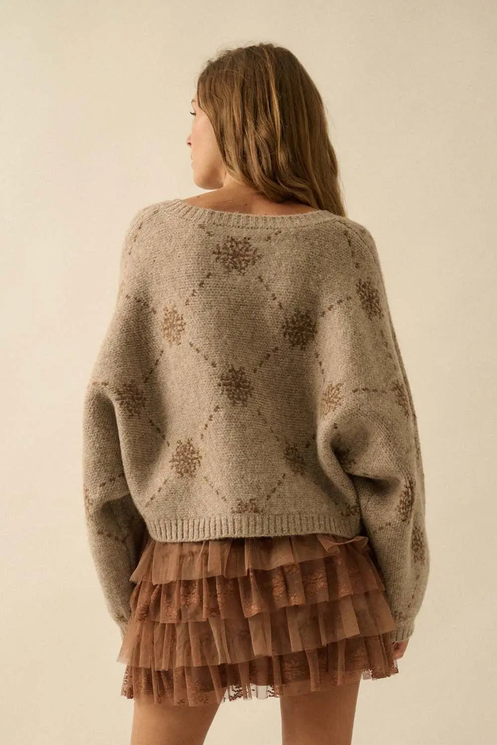 Collins Snowflake Cardigan Promesa