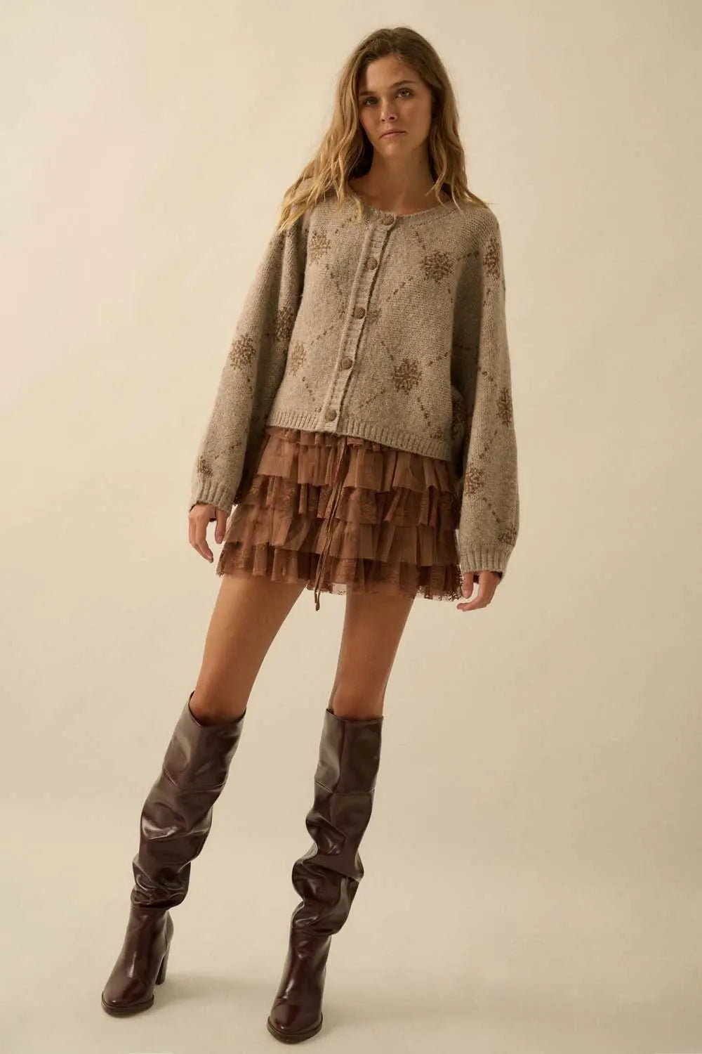 Collins Snowflake Cardigan Promesa