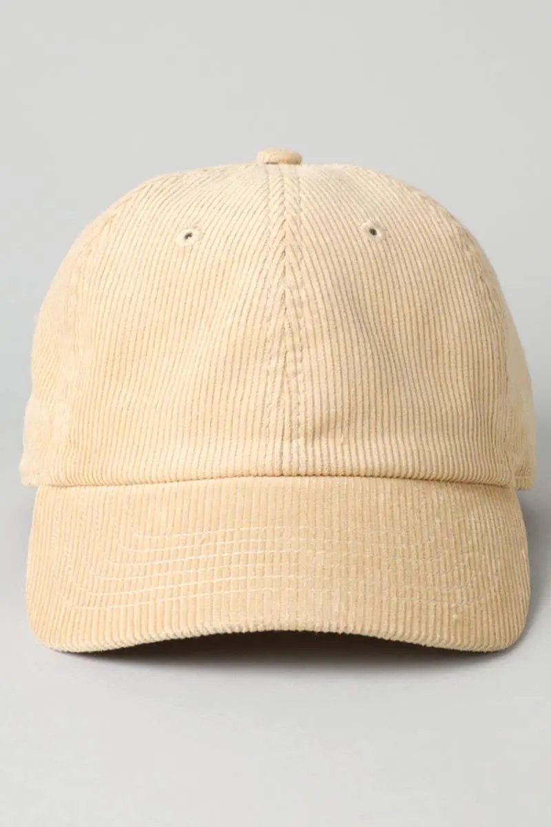 Corduroy Baseball Hat - Beloved Boutique
