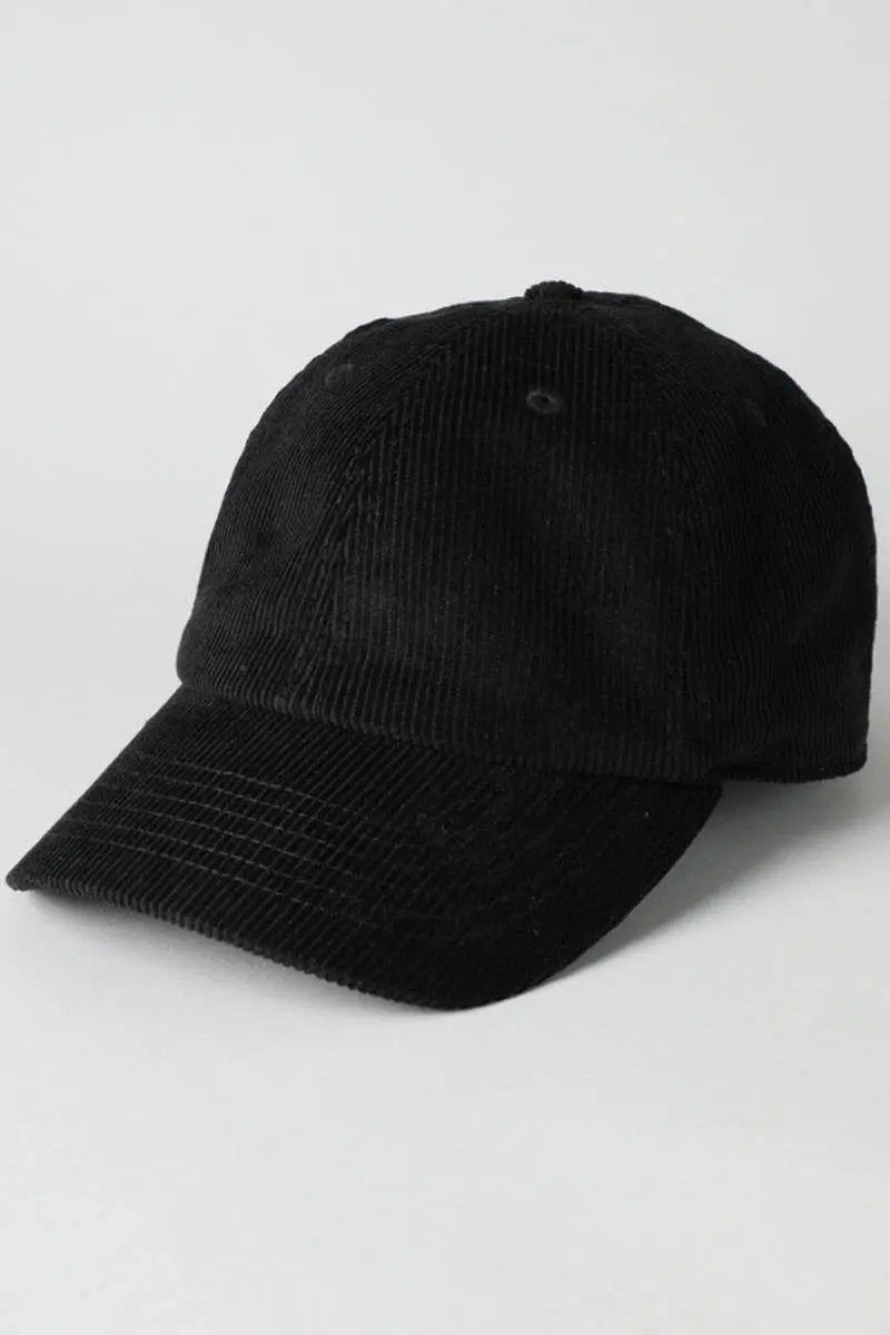 Corduroy Baseball Hat - Beloved Boutique