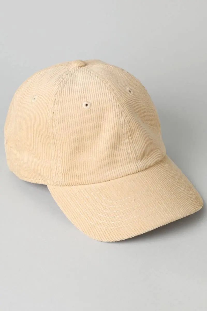 Corduroy Baseball Hat - Beloved Boutique