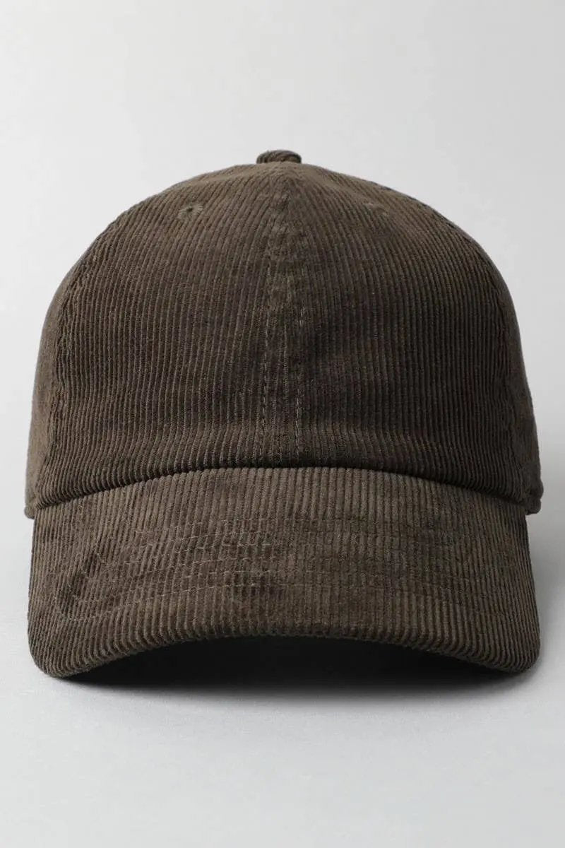 Corduroy Baseball Hat - Beloved Boutique