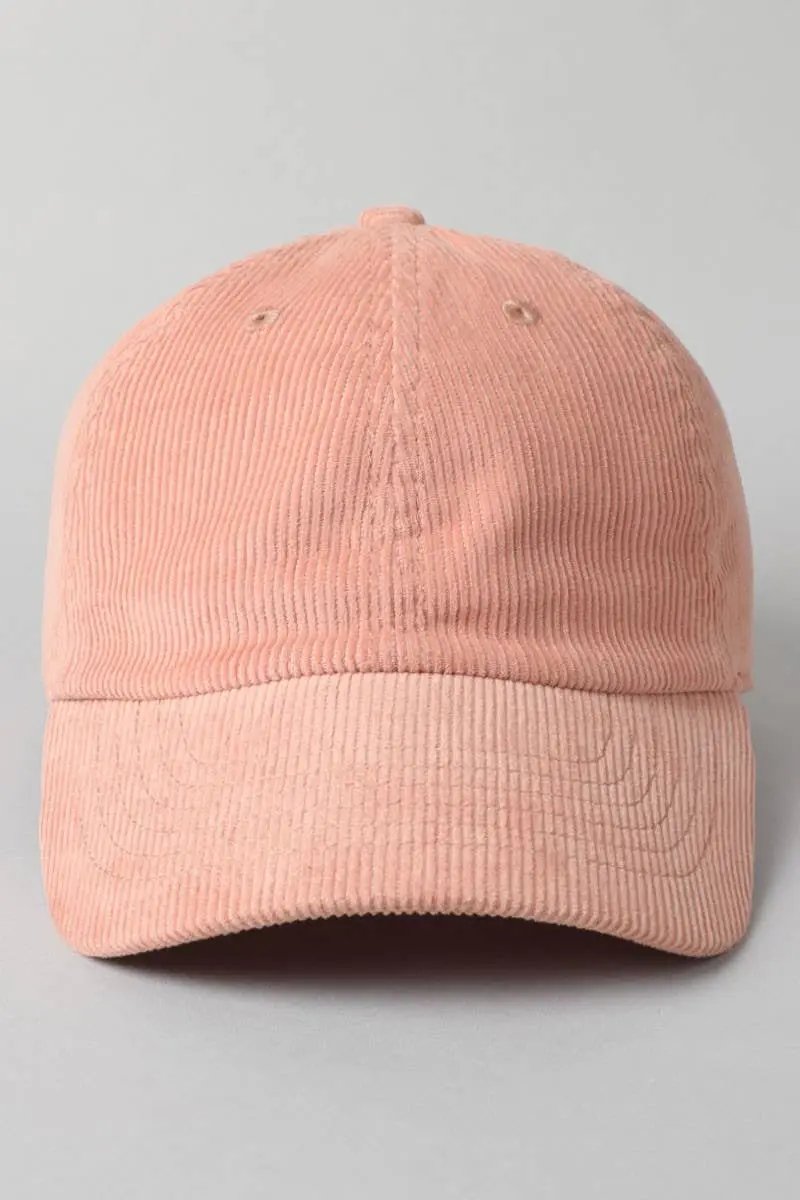 Corduroy Baseball Hat - Beloved Boutique
