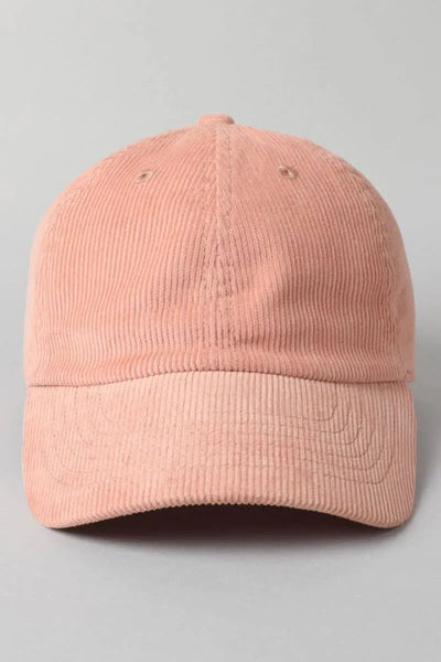 Corduroy Baseball Hat - Beloved Boutique