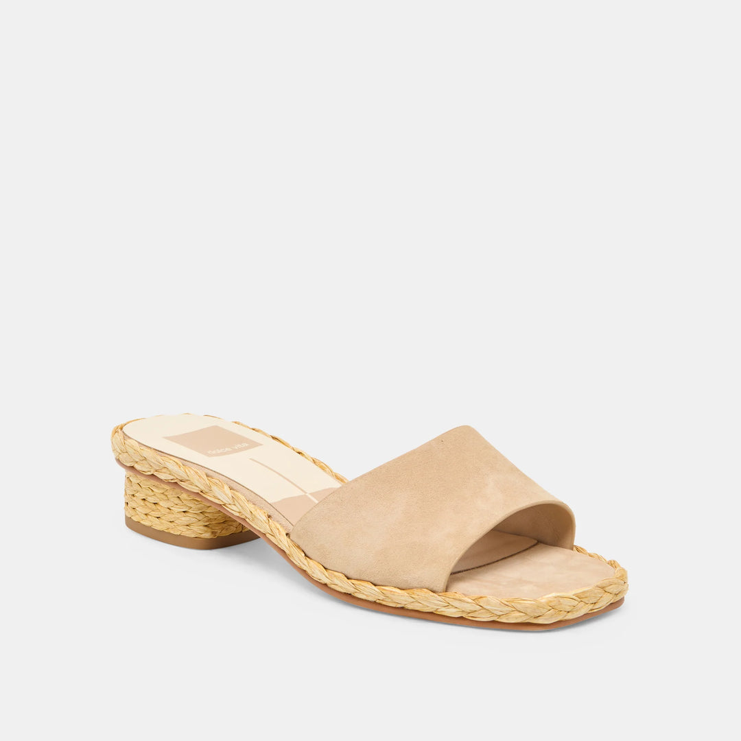 Dixi Camel Suede Sandal - Beloved Boutique 