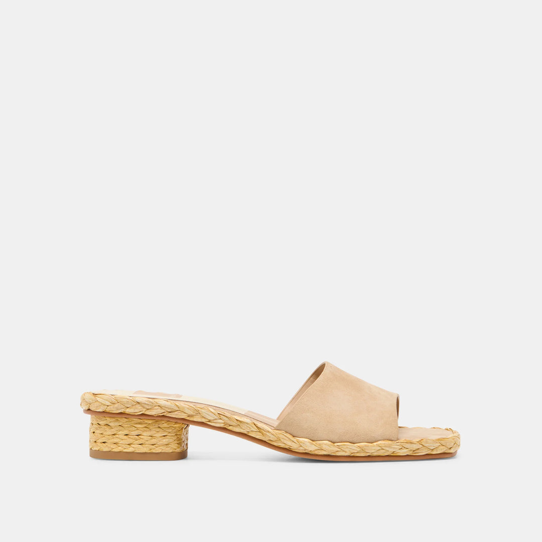 Dixi Camel Suede Sandal - Beloved Boutique 