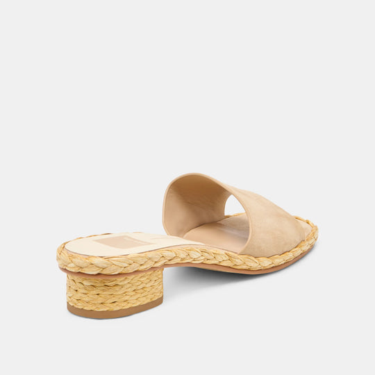 Dixi Camel Suede Sandal - Beloved Boutique 