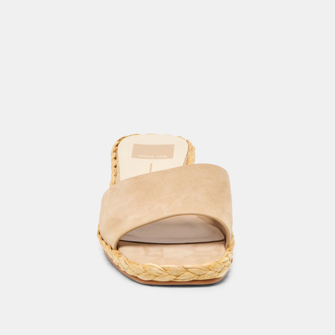 Dixi Camel Suede Sandal - Beloved Boutique 