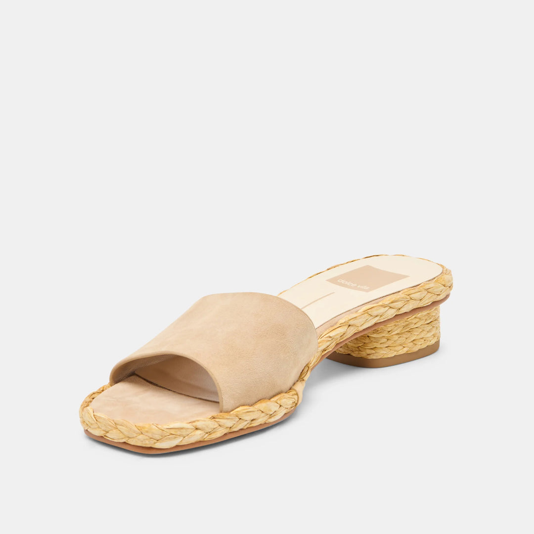 Dixi Camel Suede Sandal - Beloved Boutique 