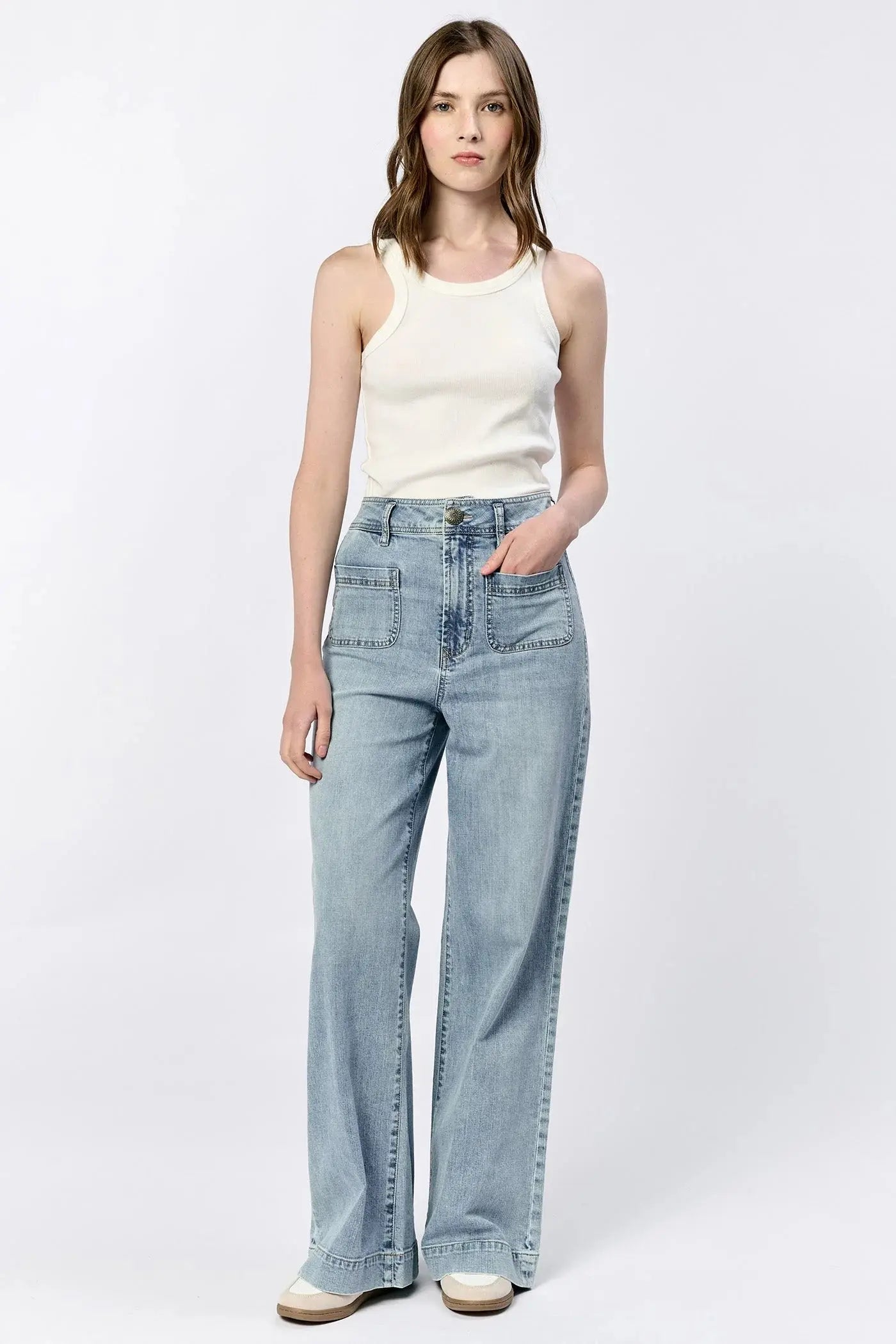 Audrey Wide Leg Denim Dear John Denim