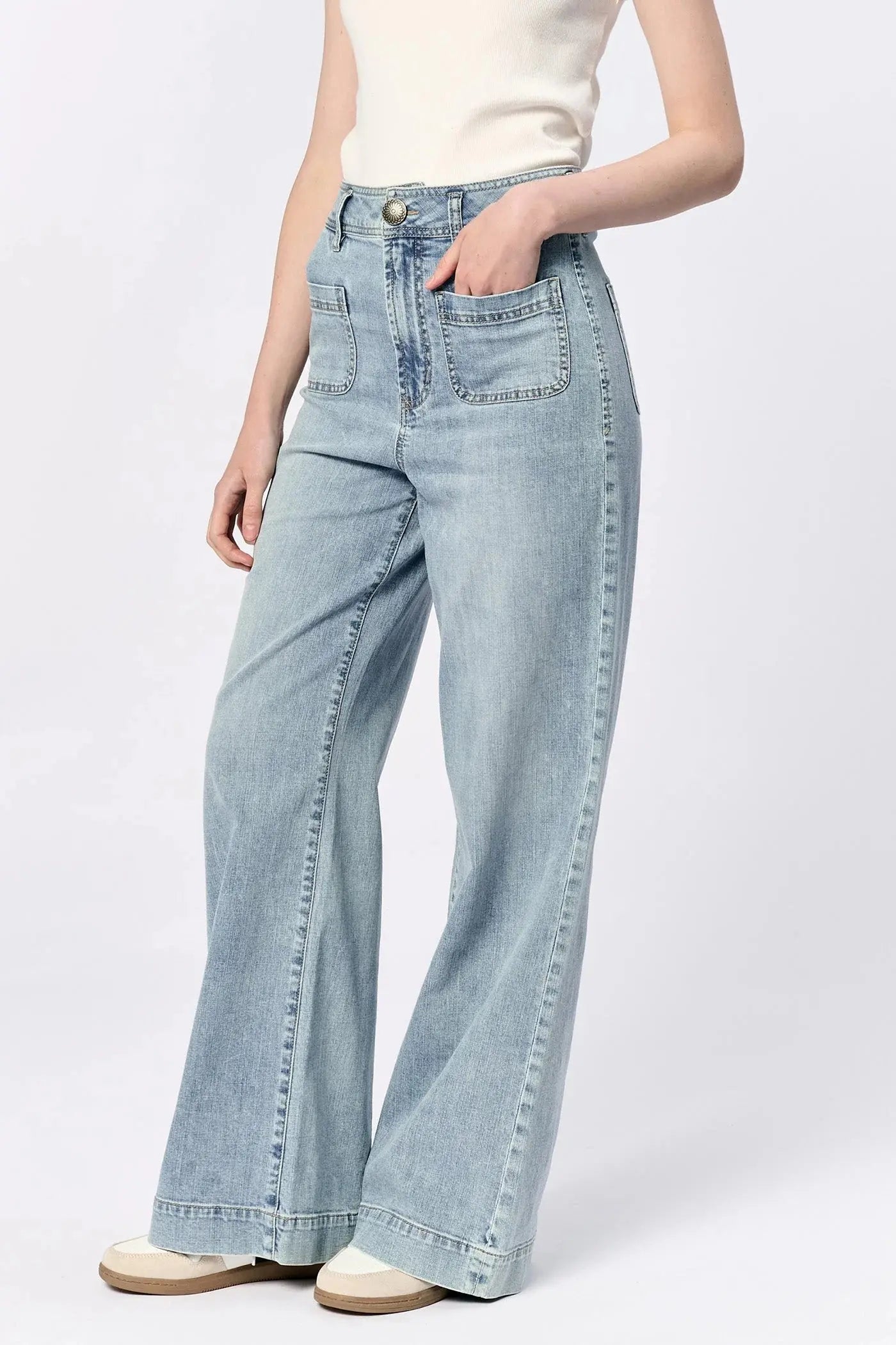 Audrey Wide Leg Denim Dear John Denim
