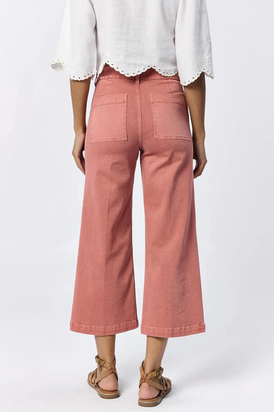Audrey Wide Leg Cropped Denim Dear John Denim