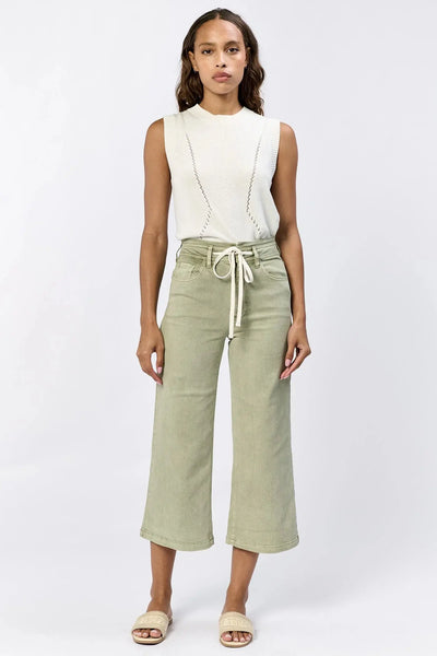 Audrey Wide Leg Cropped Denim Dear John Denim