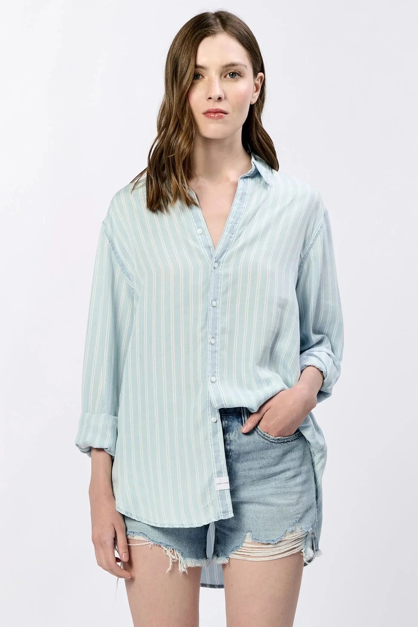 Lolita Denim Button Up Shirt Dear John Denim