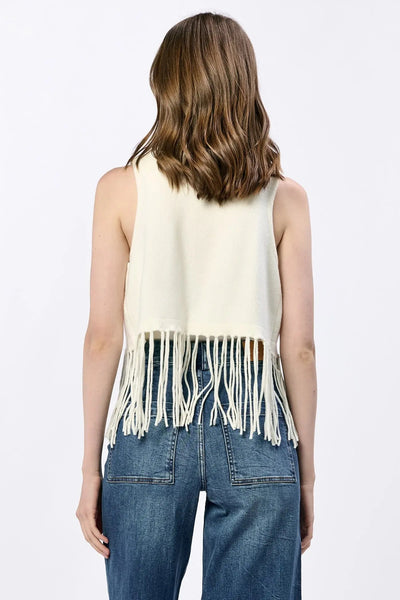 Cheyenne Knit Tassel Vest Dear John Denim