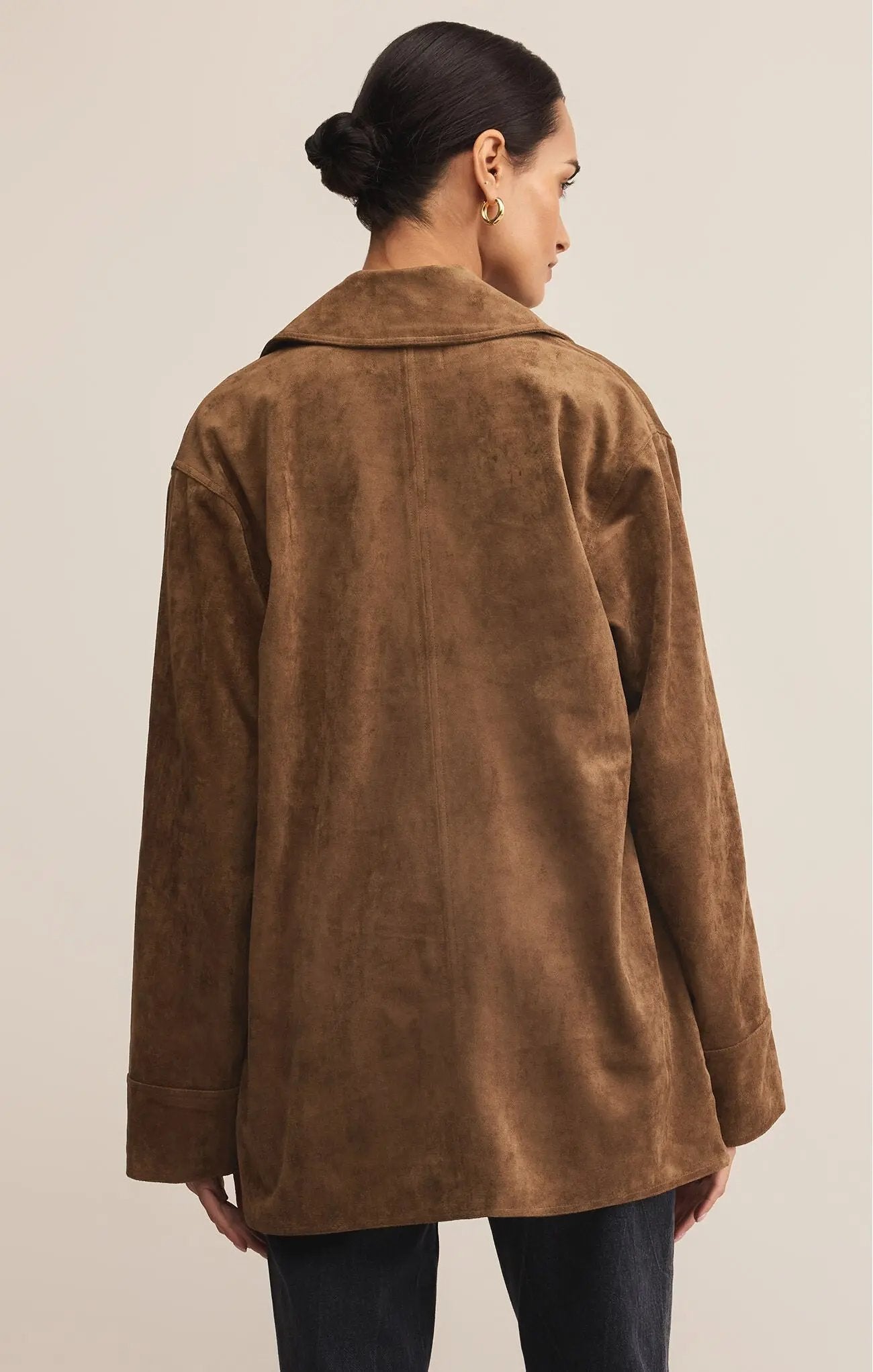 Decker Suede Chore Jacket - Beloved Boutique