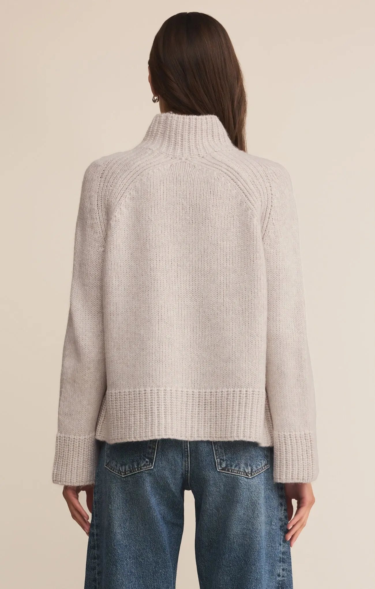 Emerge Funnel Neck Sweater - Beloved Boutique