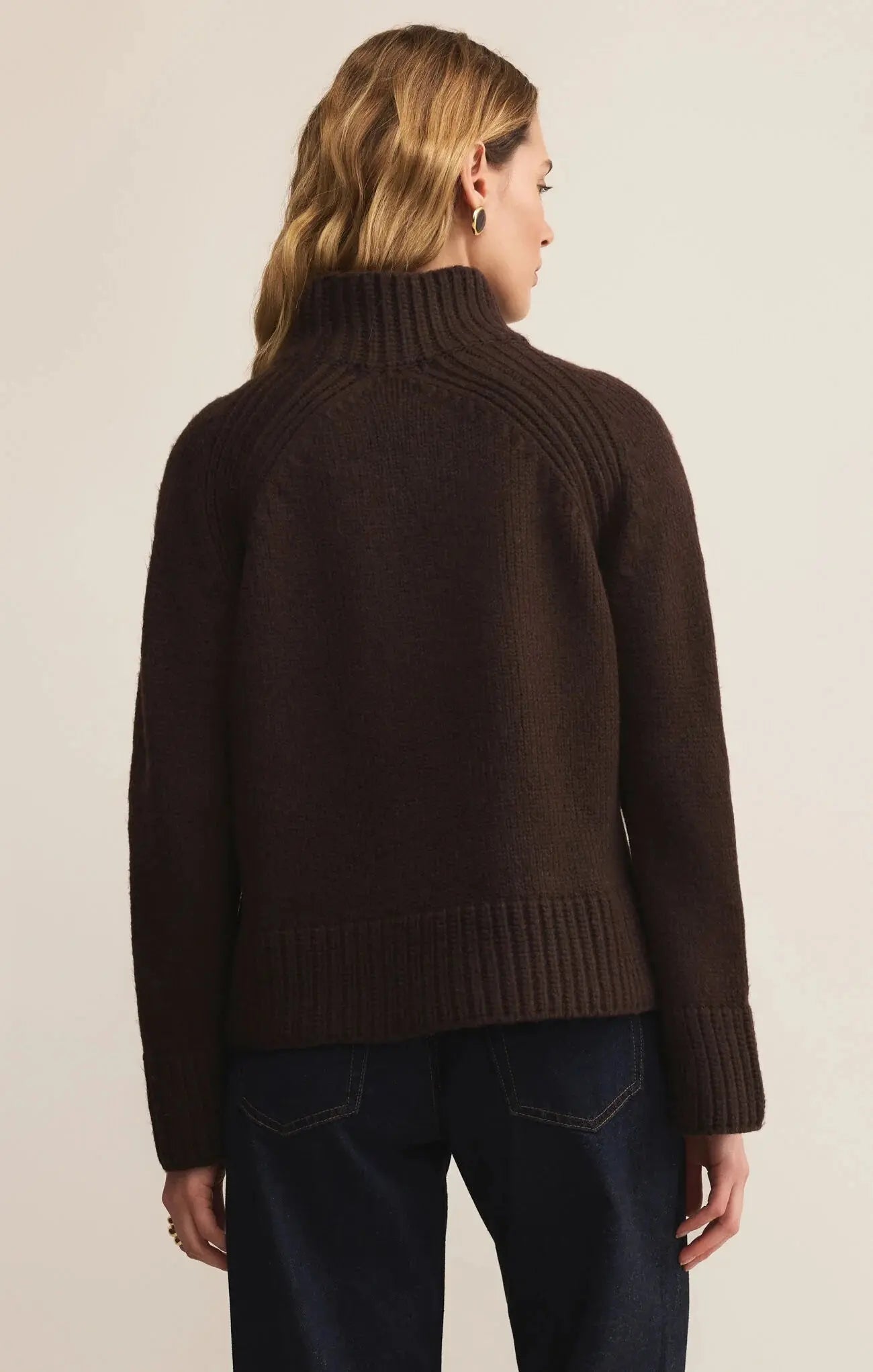 Emerge Funnel Neck Sweater - Beloved Boutique