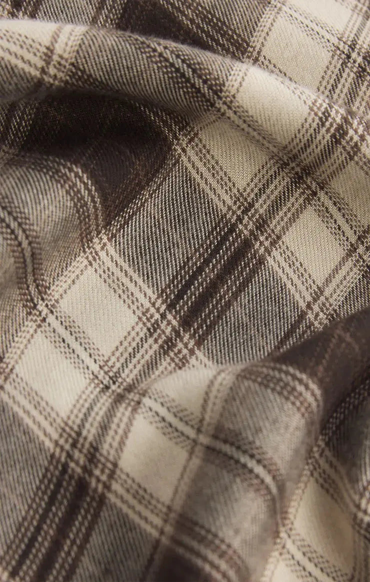 Europa Plaid Midi Skirt Z Supply