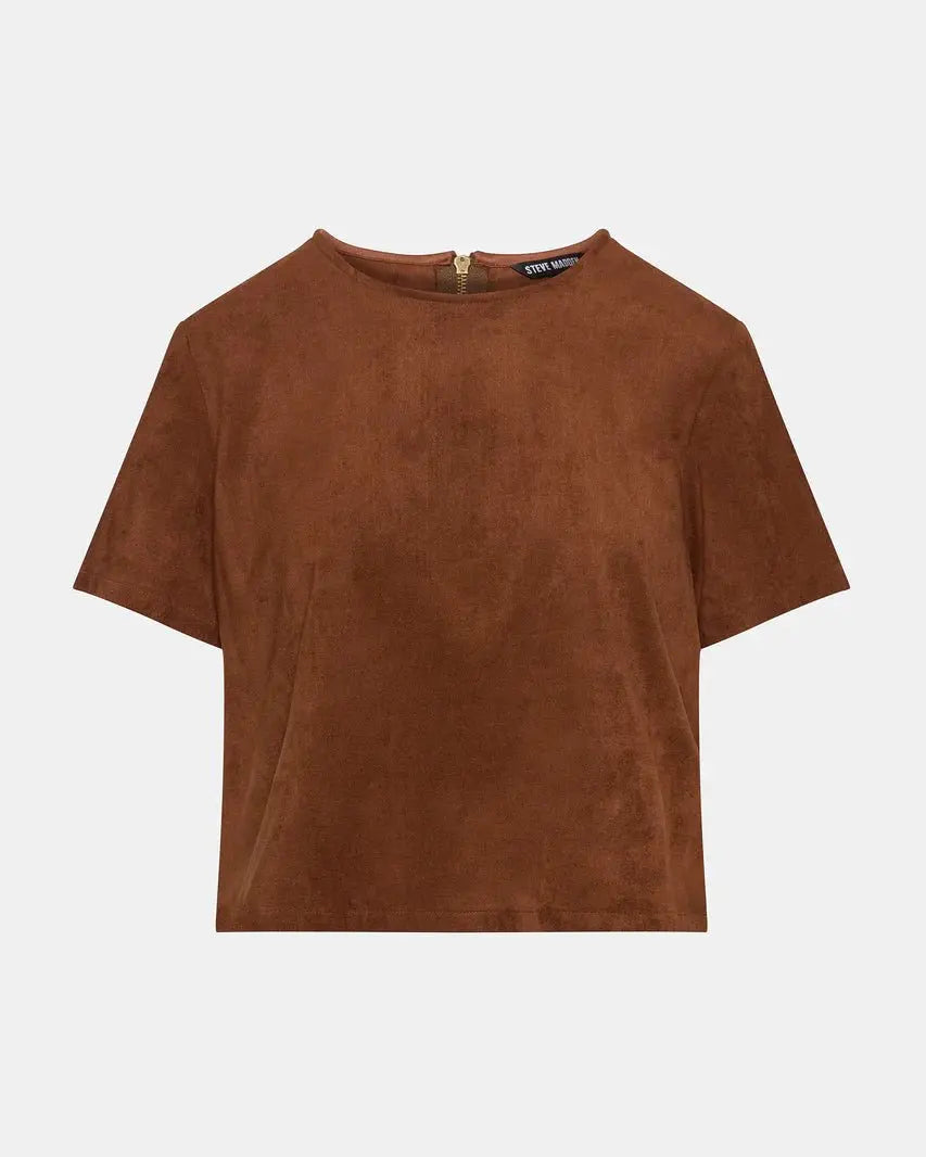 Ezra Suede Top - Beloved Boutique