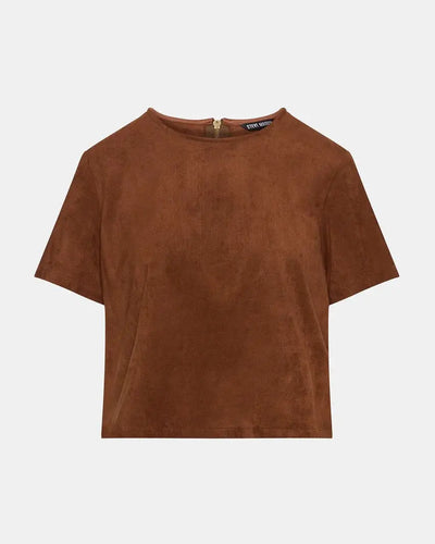 Ezra Suede Top - Beloved Boutique