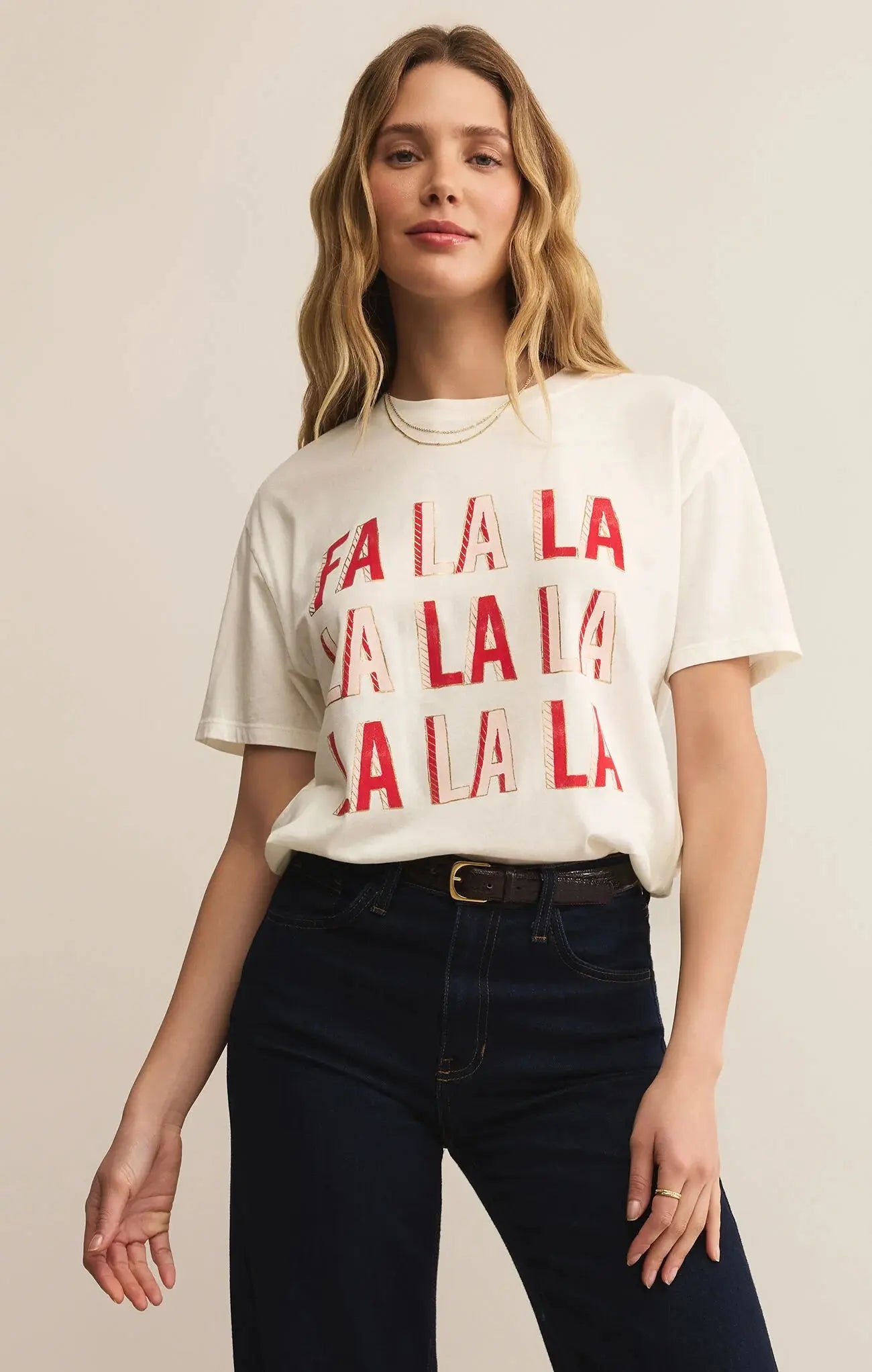 Falalala Boyfriend Tee Z Supply