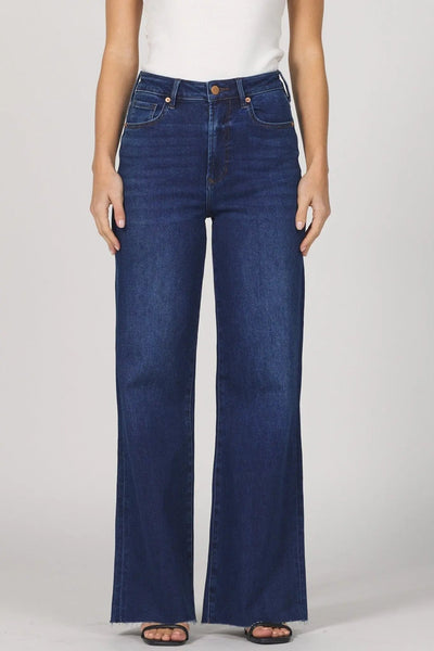 Fiona Wide Leg Denim - Beloved Boutique