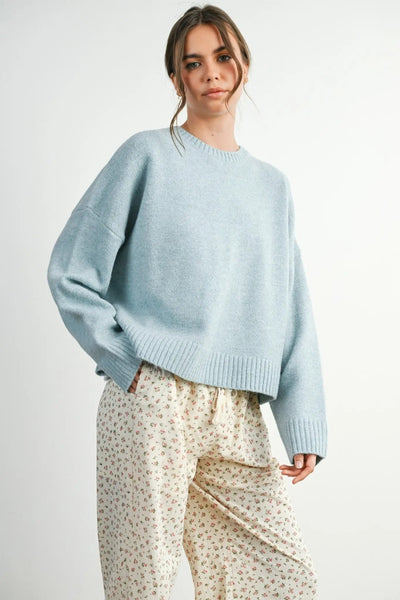 Fleur Tie Back Sweater - Beloved Boutique