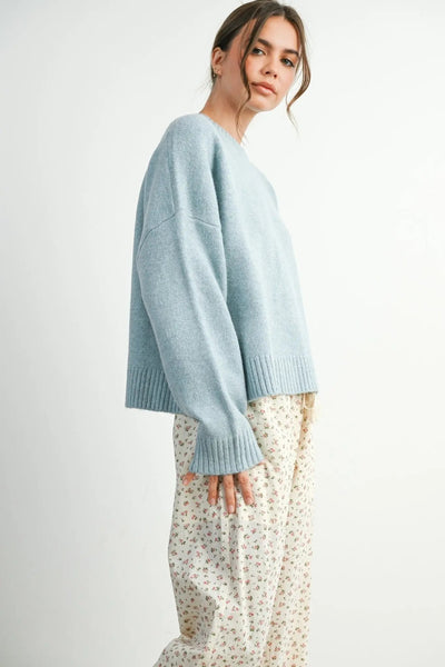 Fleur Tie Back Sweater - Beloved Boutique