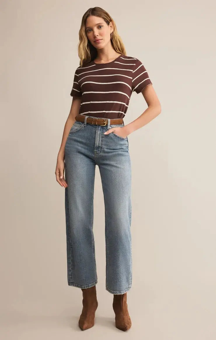 Foundation Stripe Tee - Beloved Boutique