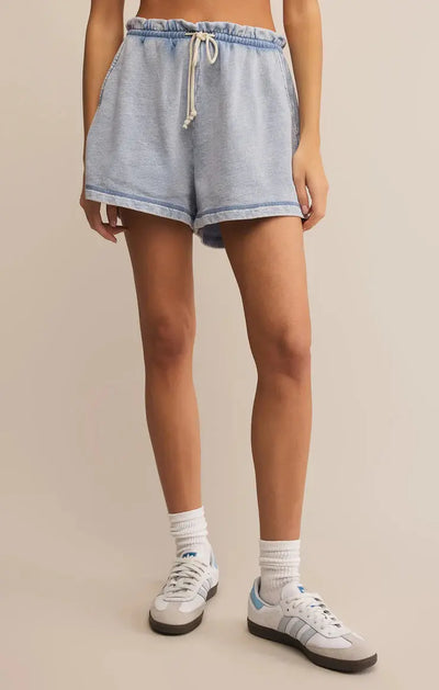 Gael Knit Denim Short Z Supply