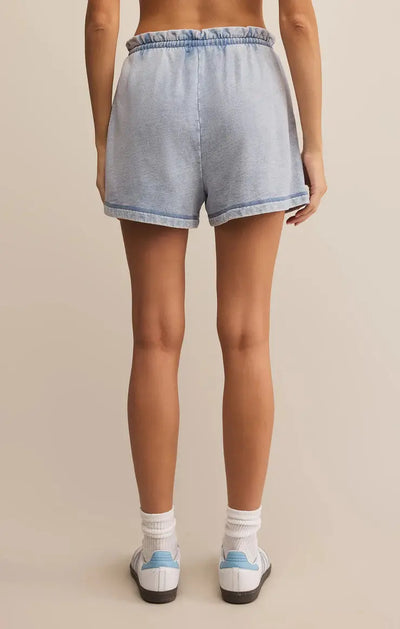 Gael Knit Denim Short Z Supply