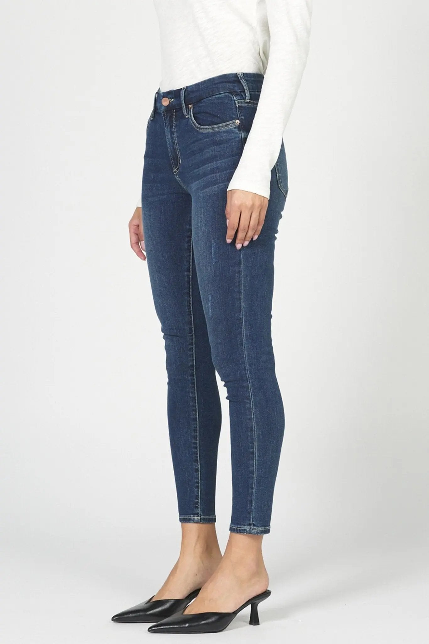 Gisele High Rise Skinny Denim - Beloved Boutique