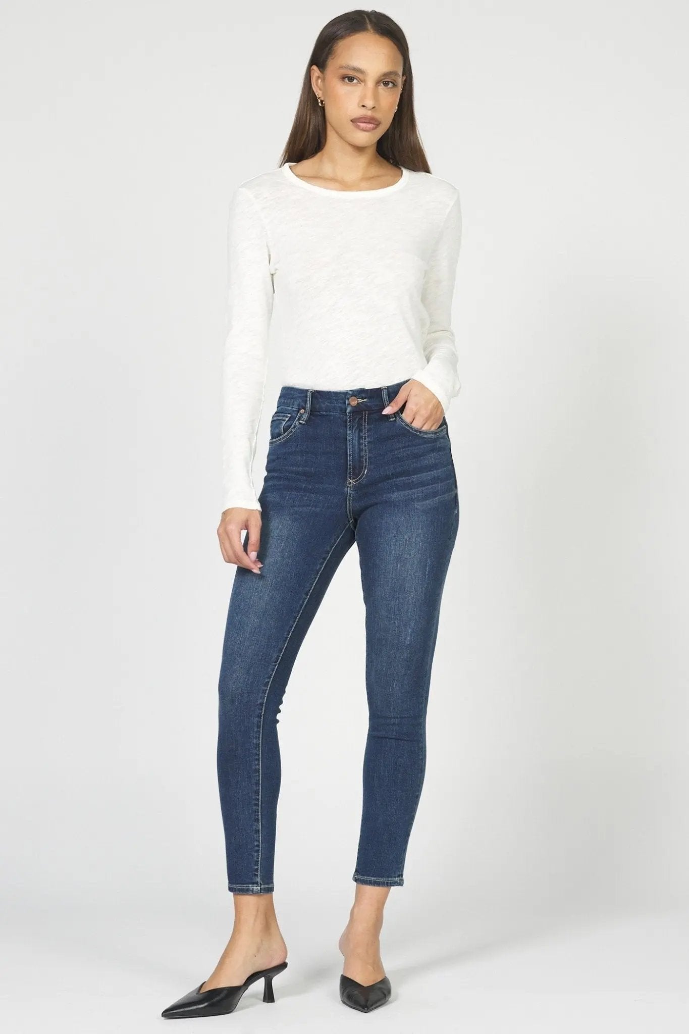 Gisele High Rise Skinny Denim - Beloved Boutique