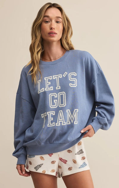 Go Team Sunday Sweatshirt - Beloved Boutique