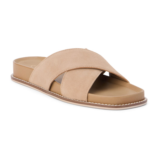 Hannah Suede Sandal - Beloved Boutique 