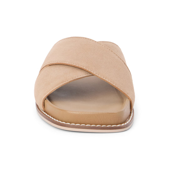 Hannah Suede Sandal - Beloved Boutique 