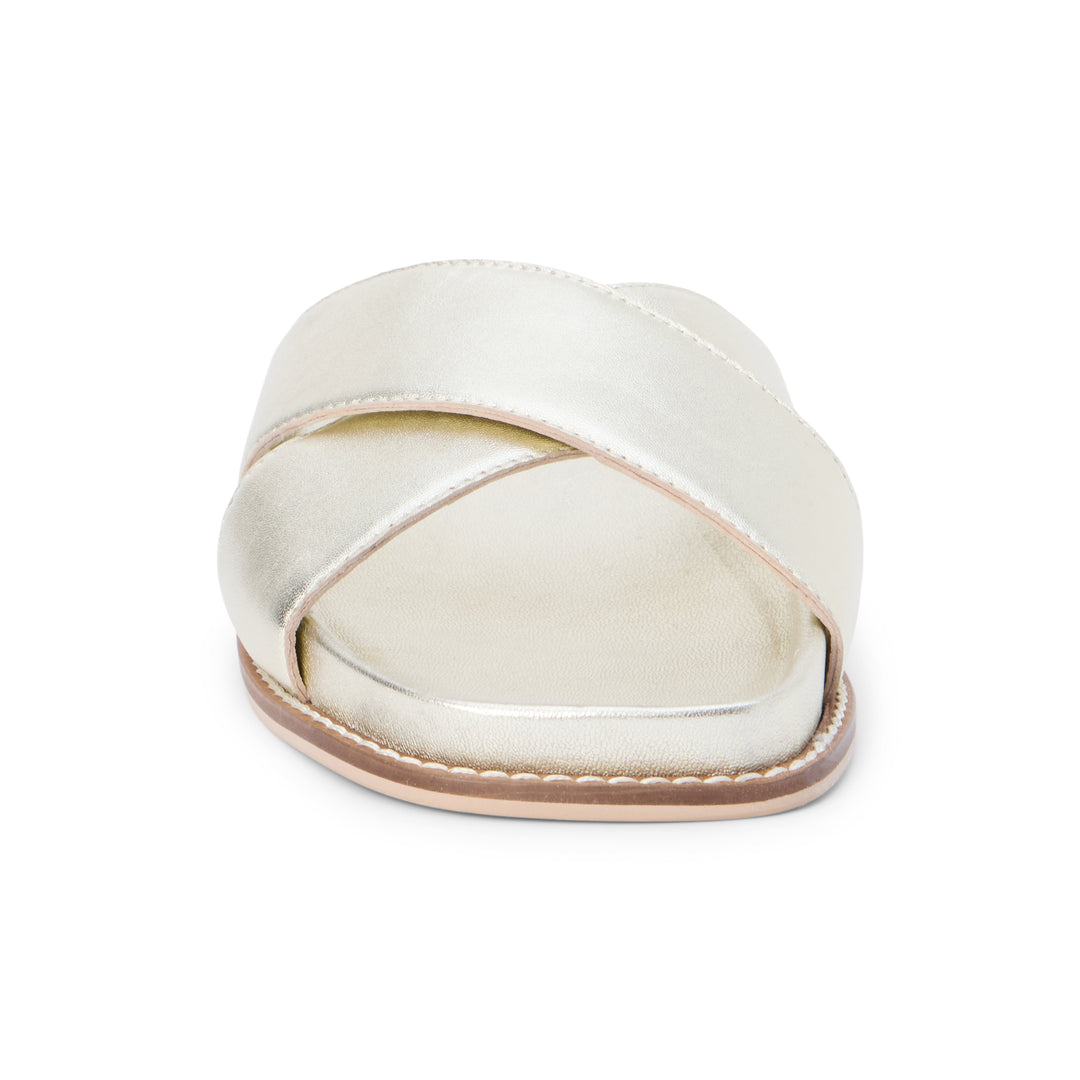 Hannah Gold Sandal - Beloved Boutique 